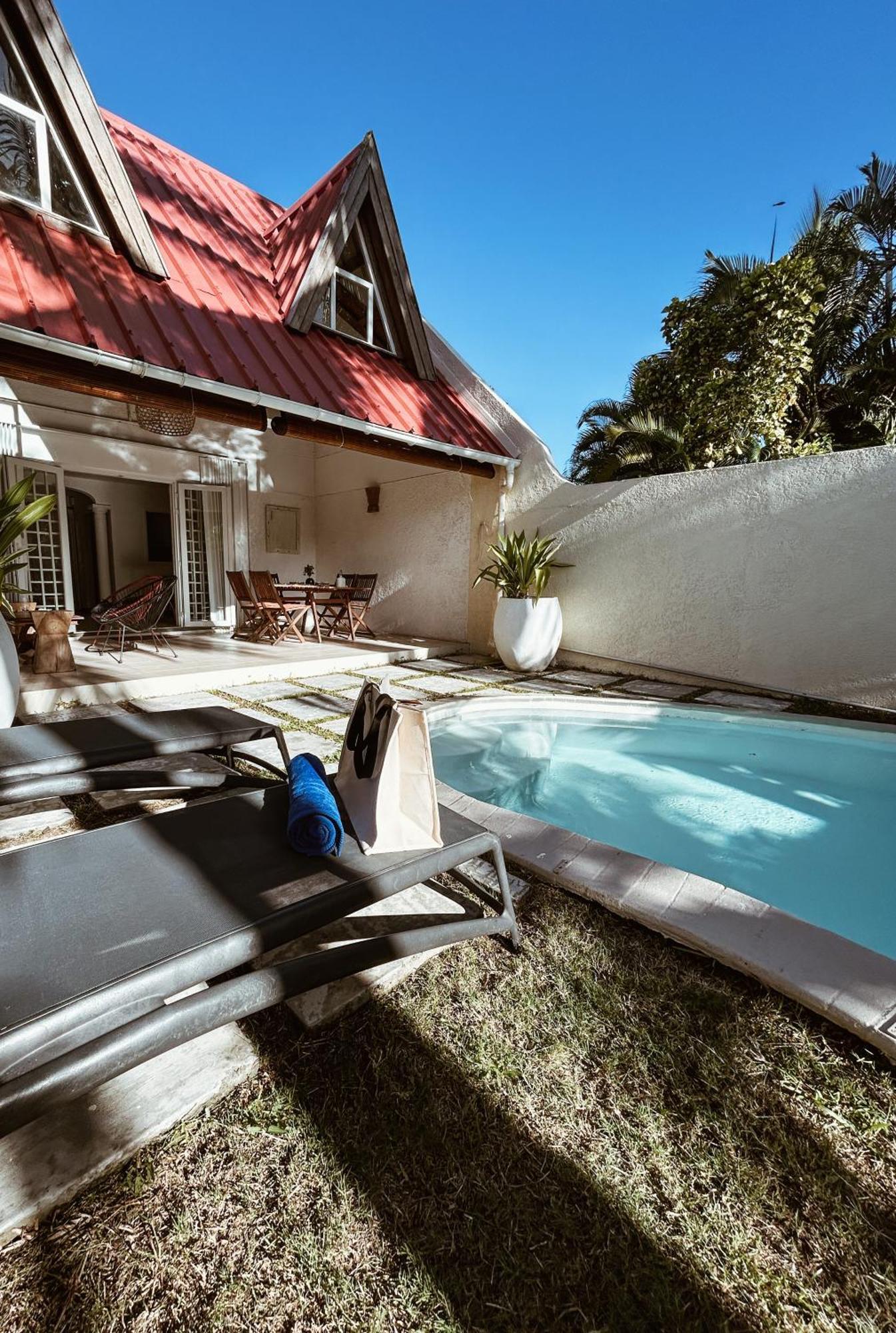 Chic Home With Private Pool, 1 Min To Beach Cap Malheureux Luaran gambar